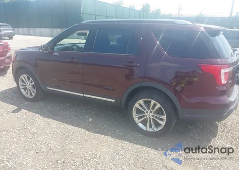 2018 Ford Explorer Xlt from USA, damaged, VIN 1FM5K8D82JGB82903